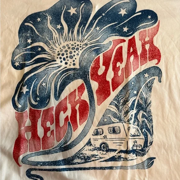 NWT Wrangler x Lainey Wilson oversized graphic tee size XL - Picture 3 of 3